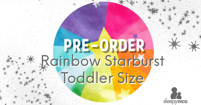 Rainbow Starburst Toddler Carrier Preorder