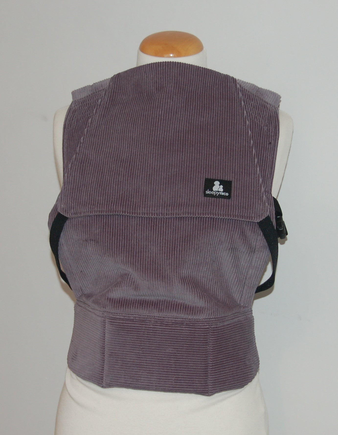Comfy Cord in grey Baby Carrier