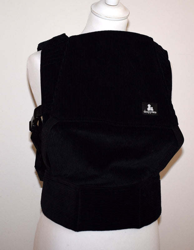 Comfy Cord in black Baby Carrier