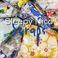 Load image into Gallery viewer, Sleepy Nico Patterned Cotton Scraps Bag
